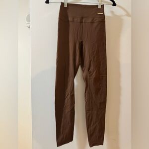 WHITNEY SIMMONS X GYMSHARK LEGGING MOCHA BROWN SMALL